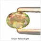 0.42 ct Natural Color Change Alexandrite | Certified Unheated Alexandrite | ICA GemLab | Green to Pinkish Purple