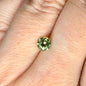 0.70 Ct Montana Sapphire – Natural Green Round Sapphire – Loose Montana Gemstone – USA Sapphire for Ring or Jewelry