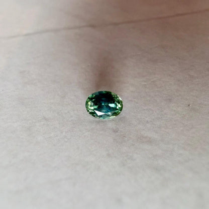 0.40 Ct Montana Sapphire – Vivid Teal Blue Green Sapphire – Natural Round Montana Gemstone – Loose USA Sapphire