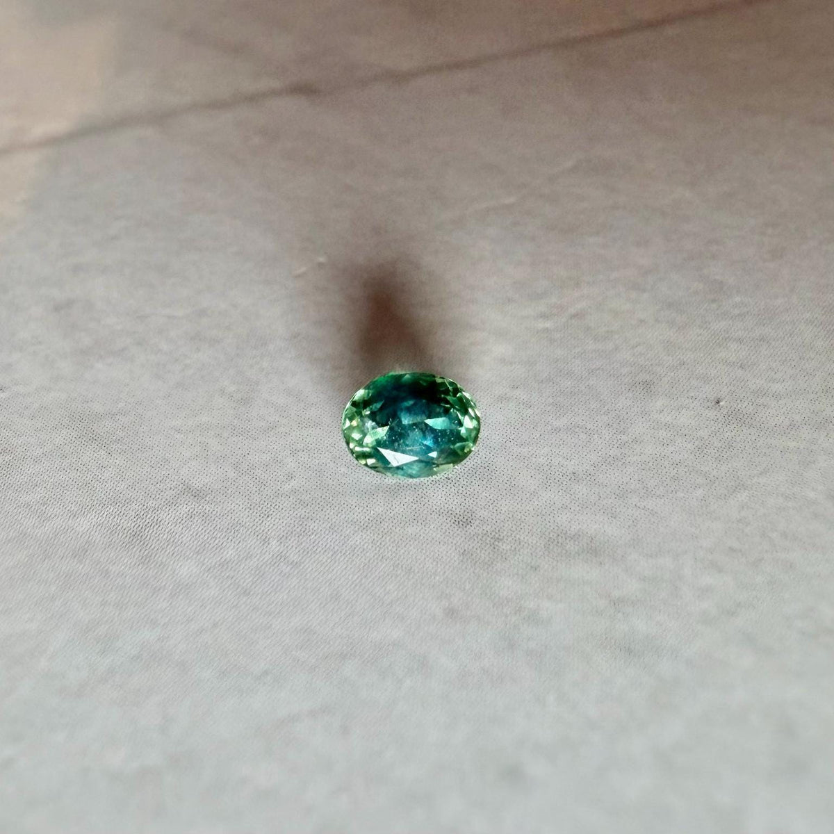 0.40 Ct Montana Sapphire – Vivid Teal Blue Green Sapphire – Natural Round Montana Gemstone – Loose USA Sapphire