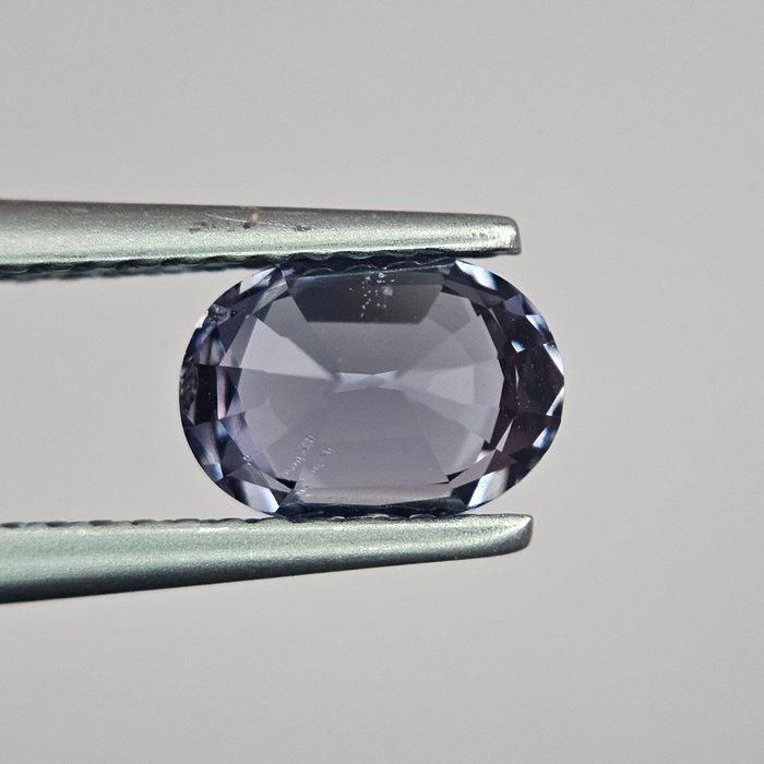 1.57 Ct Natural Blue Violet Spinel, Unheated Certified Spinel, Oval Loose Gemstone, ICA GemLab Report, Engagement Ring Stone