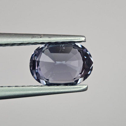 1.57 Ct Natural Blue Violet Spinel, Unheated Certified Spinel, Oval Loose Gemstone, ICA GemLab Report, Engagement Ring Stone