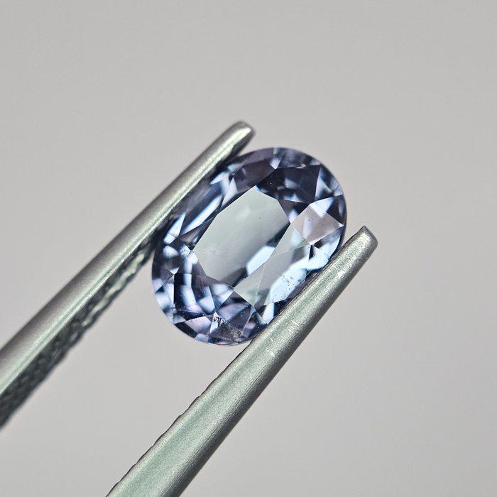 1.57 Ct Natural Blue Violet Spinel, Unheated Certified Spinel, Oval Loose Gemstone, ICA GemLab Report, Engagement Ring Stone