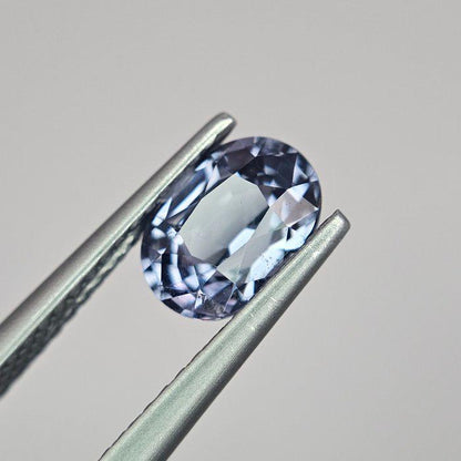 1.57 Ct Natural Blue Violet Spinel, Unheated Certified Spinel, Oval Loose Gemstone, ICA GemLab Report, Engagement Ring Stone