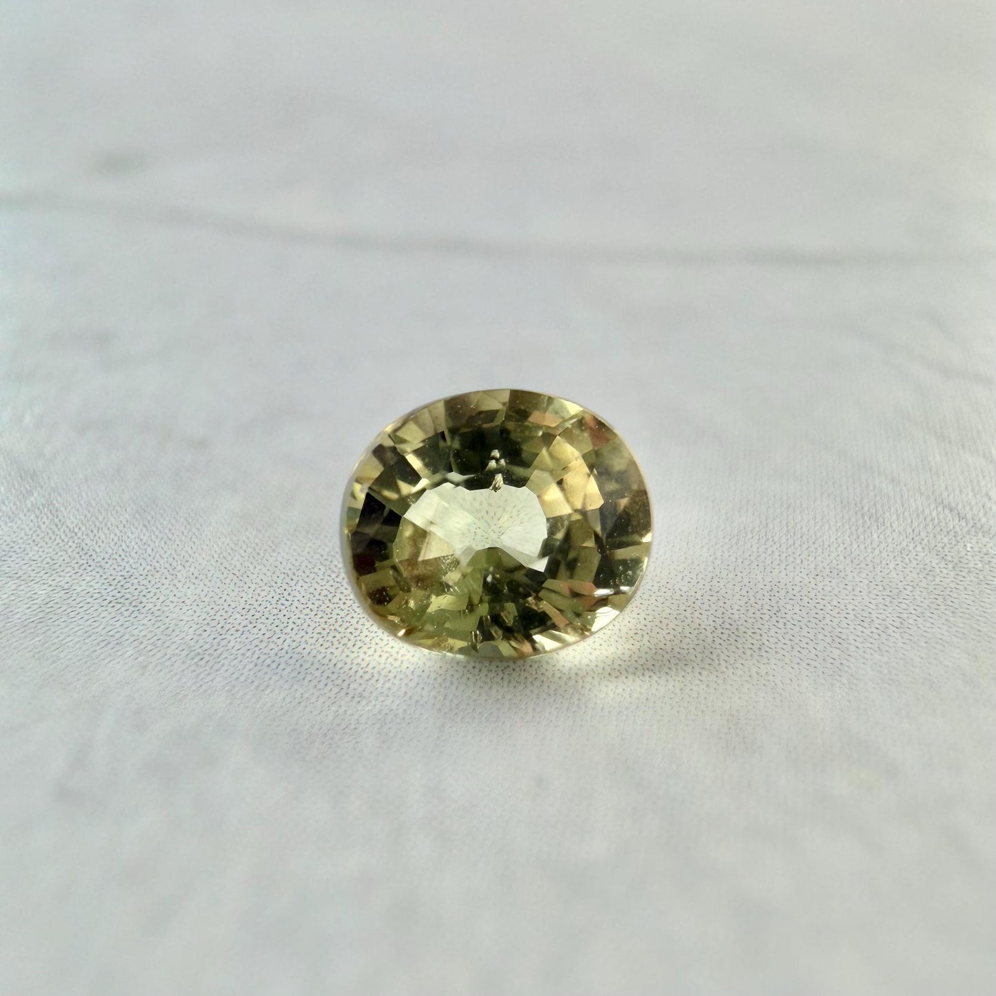 0.56 Ct Natural Alexandrite Gemstone, Certified Color Change Chrysoberyl, Oval Cut Loose Stone, June Birthstone