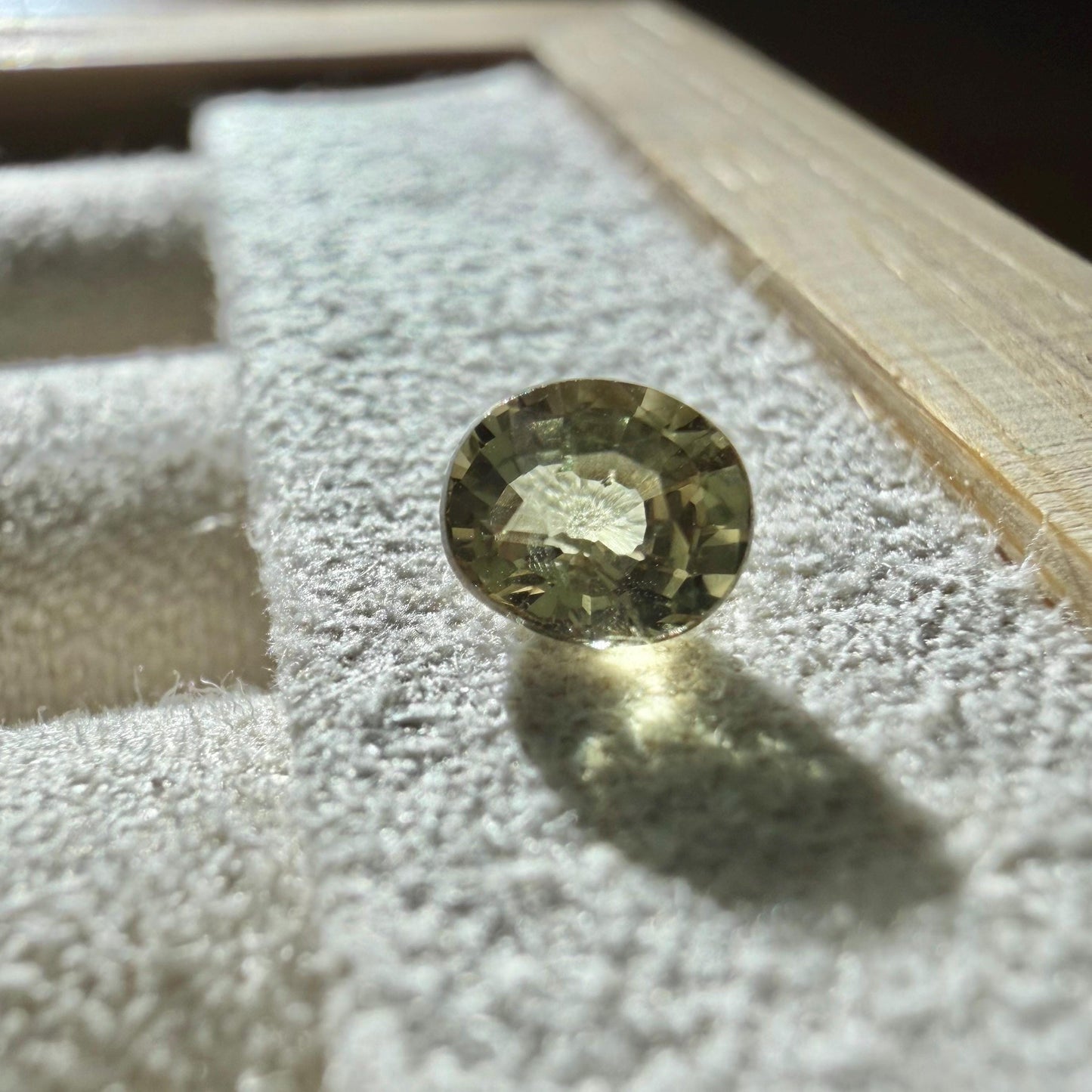 0.56 Ct Natural Alexandrite Gemstone, Certified Color Change Chrysoberyl, Oval Cut Loose Stone, June Birthstone