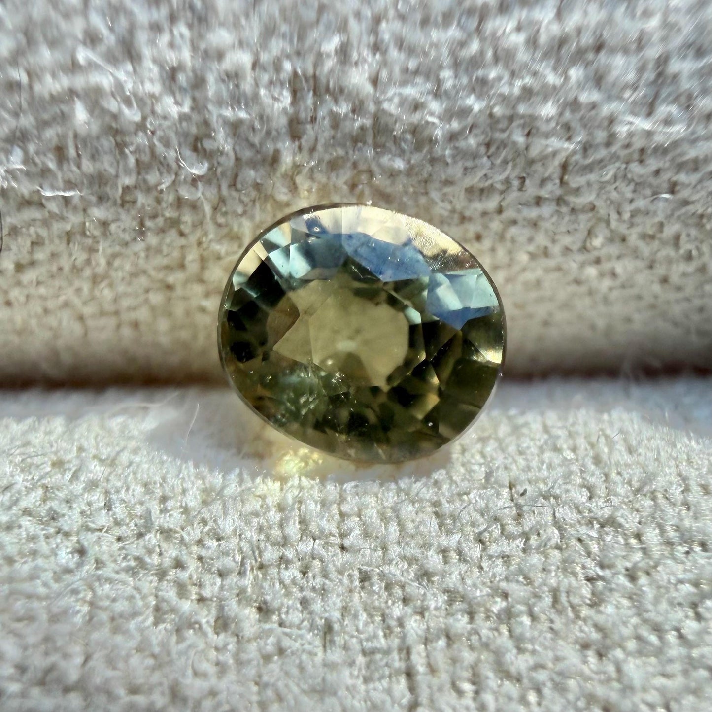 0.56 Ct Natural Alexandrite Gemstone, Certified Color Change Chrysoberyl, Oval Cut Loose Stone, June Birthstone