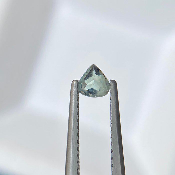 0.28 Ct Natural Alexandrite Gemstone, Certified Pear Cut Color Change Chrysoberyl, Green to Pinkish Purple, June Birthstone