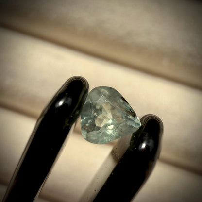 0.28 Ct Natural Alexandrite Gemstone, Certified Pear Cut Color Change Chrysoberyl, Green to Pinkish Purple, June Birthstone