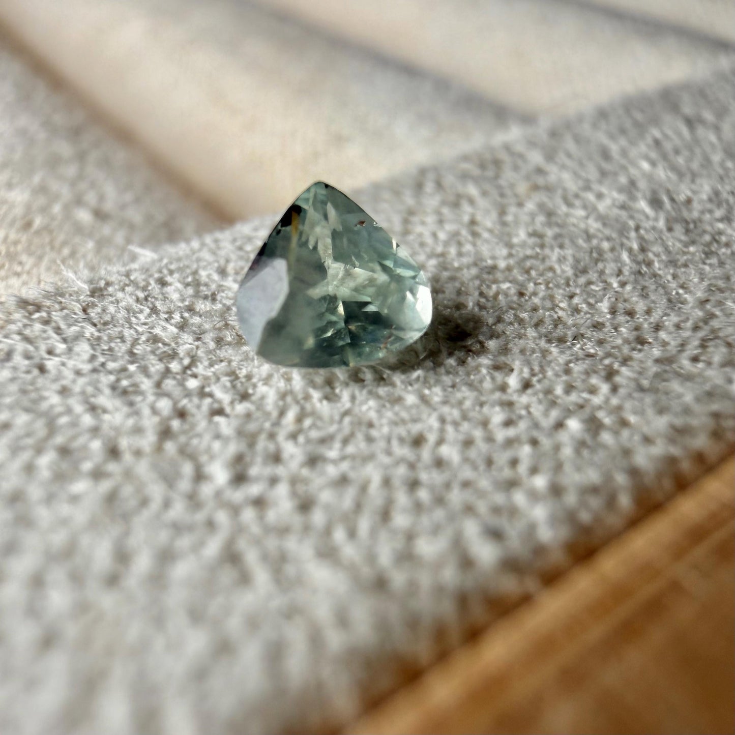 0.28 Ct Natural Alexandrite Gemstone, Certified Pear Cut Color Change Chrysoberyl, Green to Pinkish Purple, June Birthstone