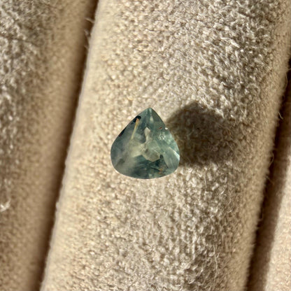 0.28 Ct Natural Alexandrite Gemstone, Certified Pear Cut Color Change Chrysoberyl, Green to Pinkish Purple, June Birthstone