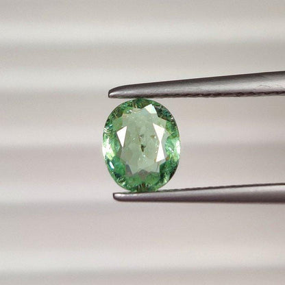 1.90 Ct Certified Paraiba Tourmaline – Natural Liddicoatite Tourmaline – Yellowish Green Oval Gemstone – ICA GemLab Certified