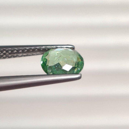 1.90 Ct Certified Paraiba Tourmaline – Natural Liddicoatite Tourmaline – Yellowish Green Oval Gemstone – ICA GemLab Certified