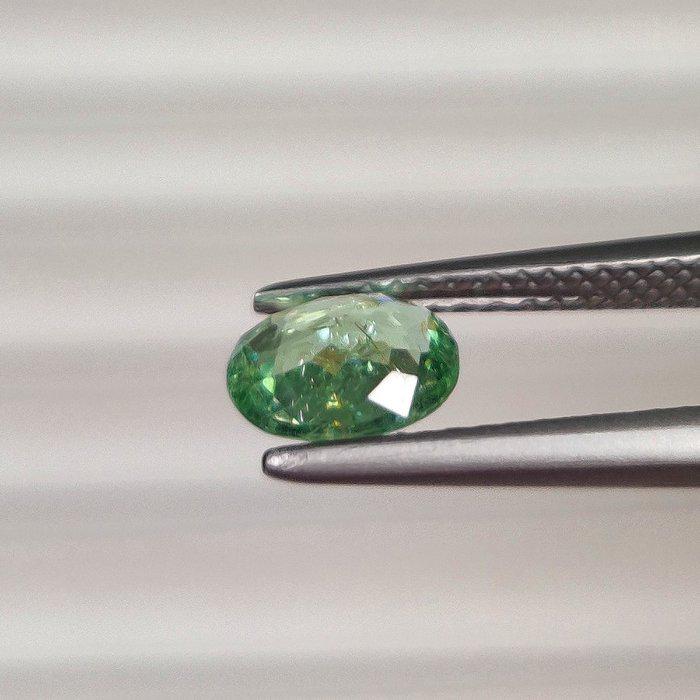 1.90 Ct Certified Paraiba Tourmaline – Natural Liddicoatite Tourmaline – Yellowish Green Oval Gemstone – ICA GemLab Certified