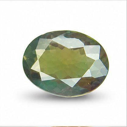 0.37 Ct Natural Alexandrite – Certified Color Change Chrysoberyl – Green to Purple Oval Gemstone – ICA GemLab