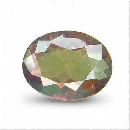 0.37 Ct Natural Alexandrite – Certified Color Change Chrysoberyl – Green to Purple Oval Gemstone – ICA GemLab
