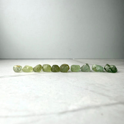 11.45 CTW Rough Montana Sapphires, 1 Carat Plus Unheated Sapphire Parcel, Hand Mined Natural Faceting Rough