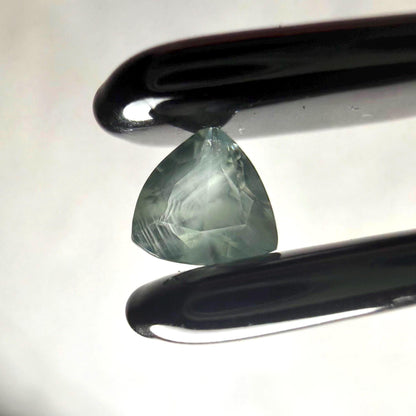 0.50ct Unheated Montana Sapphire – Natural Blue Green Trillion Cut | Hand Mined Montana Sapphire | Loose Gemstone