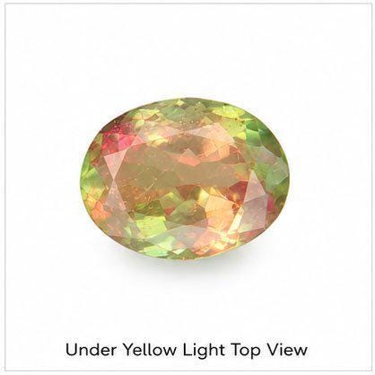 0.42 ct Natural Color Change Alexandrite | Certified Unheated Alexandrite | ICA GemLab | Green to Pinkish Purple