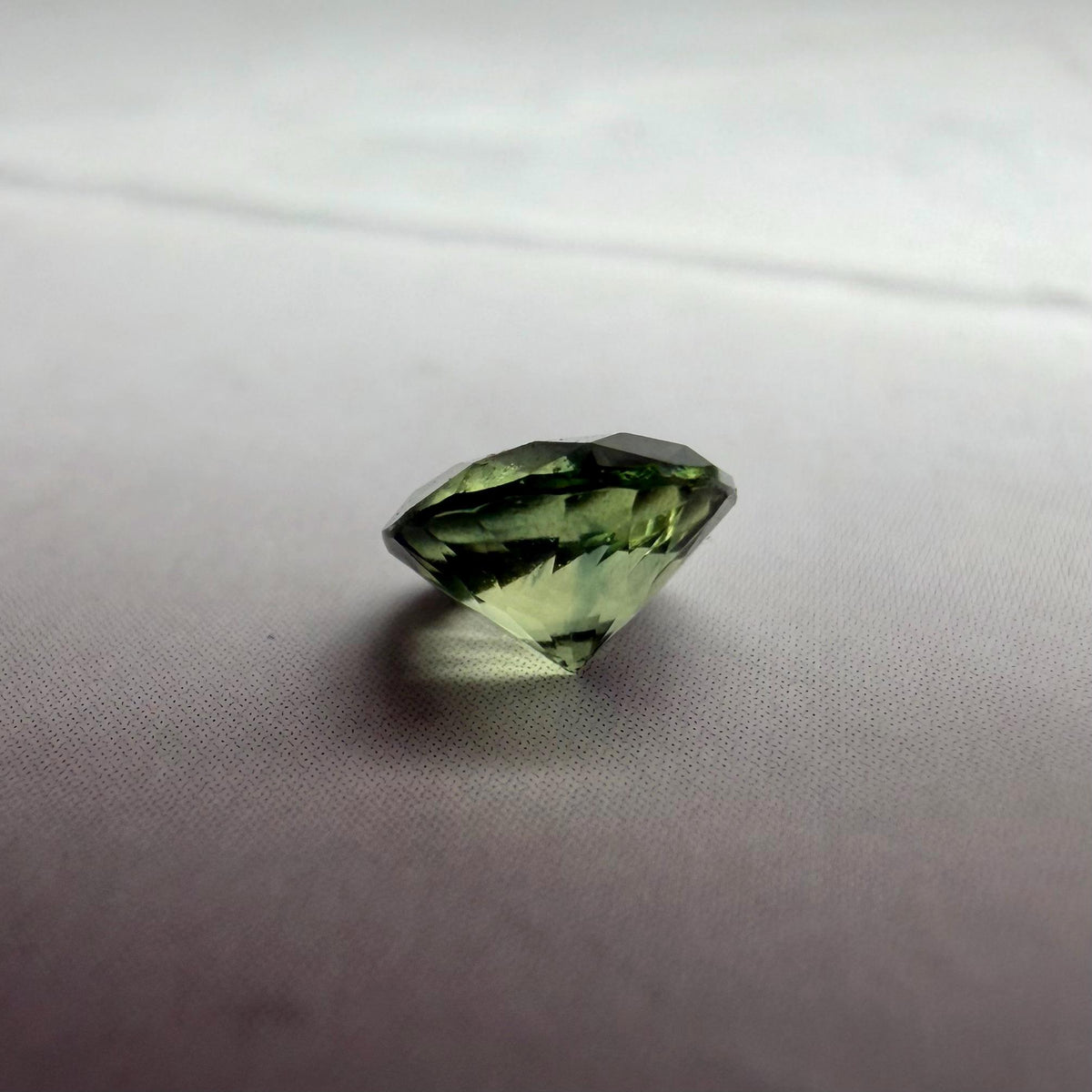0.70 Ct Montana Sapphire – Natural Green Round Sapphire – Loose Montana Gemstone – USA Sapphire for Ring or Jewelry