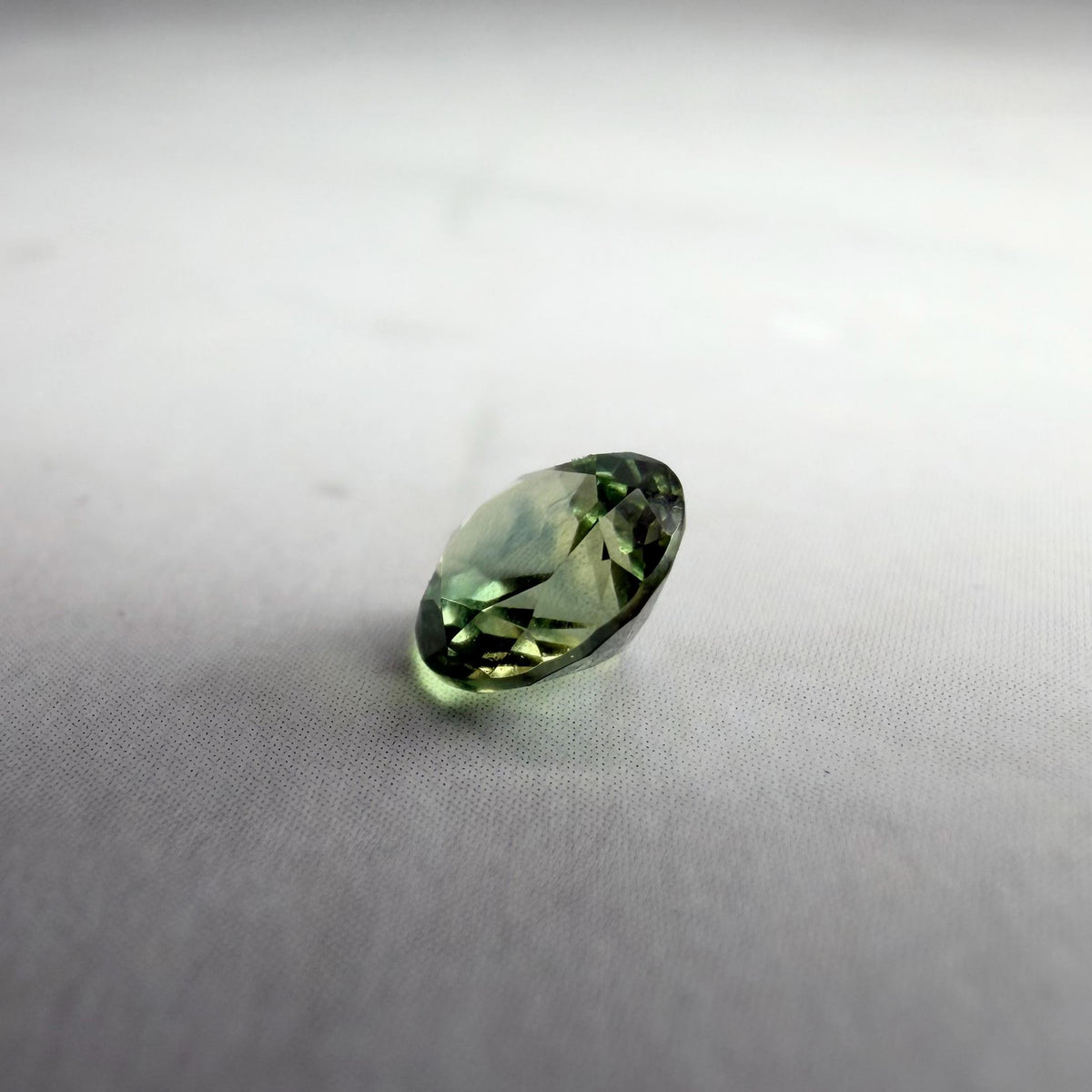 0.70 Ct Montana Sapphire – Natural Green Round Sapphire – Loose Montana Gemstone – USA Sapphire for Ring or Jewelry