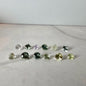 1.70 TCW Montana Sapphire Parcel – 12 Faceted Natural Sapphires – Teal Green Yellow Lavender