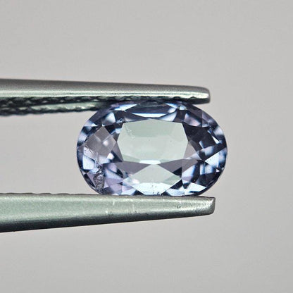 1.57 Ct Natural Blue Violet Spinel, Unheated Certified Spinel, Oval Loose Gemstone, ICA GemLab Report, Engagement Ring Stone