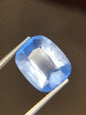 7.95 Ct Blue Maxixe-Type Beryl – Certified Natural Beryl – Large Cushion Cut Loose Gemstone – ICA GemLab