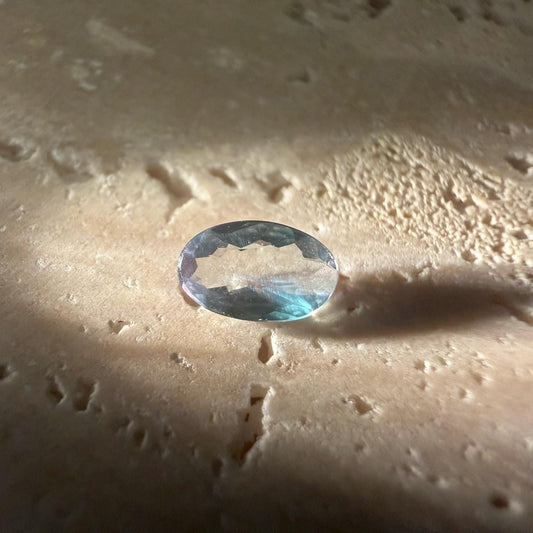 0.22 Ct Natural Alexandrite, Certified Color Change Chrysoberyl, Green to Pinkish Purple Oval Gemstone, ICA GemLab Report