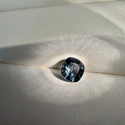 1.38 Ct Color Change Spinel | Certified Natural Spinel | Blue Purple Pink Spinel | Untreated Cushion Cut Loose Gemstone