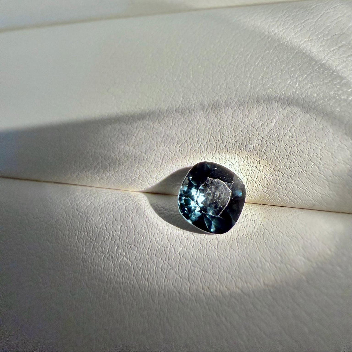 1.38 Ct Color Change Spinel | Certified Natural Spinel | Blue Purple Pink Spinel | Untreated Cushion Cut Loose Gemstone