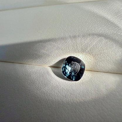 1.38 Ct Color Change Spinel | Certified Natural Spinel | Blue Purple Pink Spinel | Untreated Cushion Cut Loose Gemstone
