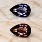 1.17 Ct Color Change Spinel | Natural Untreated Spinel | Blue Purple to Pink | Certified Pear Cut Loose Gemstone
