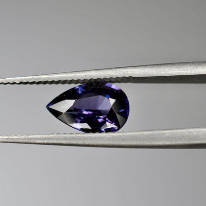 1.17 Ct Color Change Spinel | Natural Untreated Spinel | Blue Purple to Pink | Certified Pear Cut Loose Gemstone