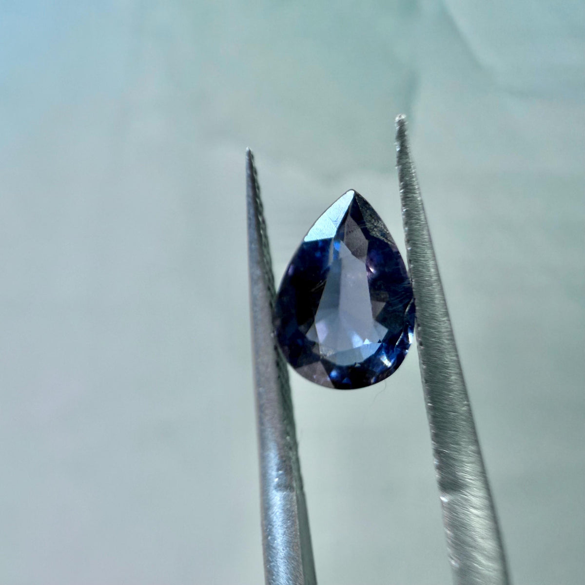 1.17 Ct Color Change Spinel | Natural Untreated Spinel | Blue Purple to Pink | Certified Pear Cut Loose Gemstone