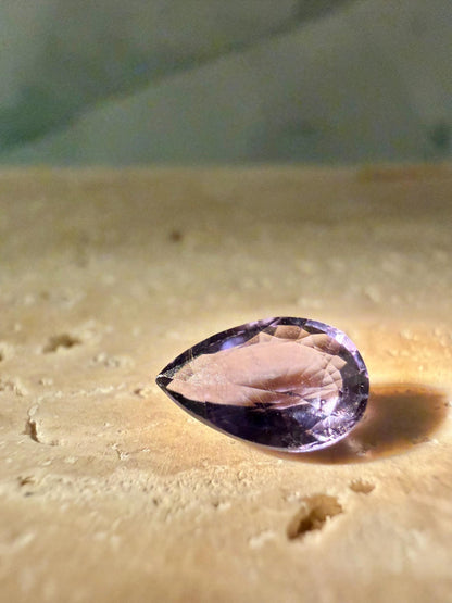1.17 Ct Color Change Spinel | Natural Untreated Spinel | Blue Purple to Pink | Certified Pear Cut Loose Gemstone