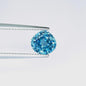 Natural Blue Zircon 4.02 Ct Certified | Vivid Blue Pear Loose Gemstone | Natural Zircon | December Birthstone