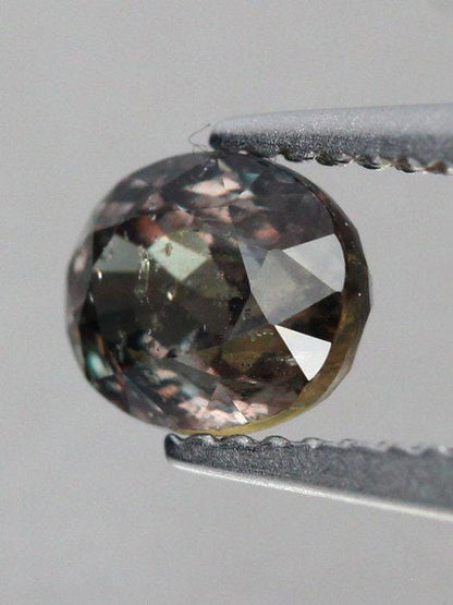 1.15 Ct Natural Color Change Sapphire, Unheated Sapphire, Certified Pink Green Sapphire, Oval Loose Gemstone, Color Changing Sapphire