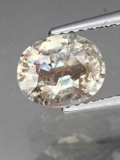1.91 Ct Natural Color Change Sapphire, Unheated Certified Sapphire, Pink Yellow Oval Sapphire, Loose Gemstone