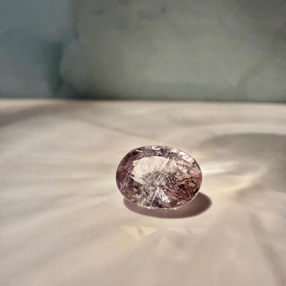 1.91 Ct Natural Color Change Sapphire, Unheated Certified Sapphire, Pink Yellow Oval Sapphire, Loose Gemstone