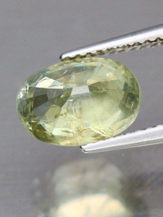 3.00 Ct Natural Color Change Sapphire, Unheated Green Pink Sapphire, Certified Oval Sapphire, Loose Gemstone
