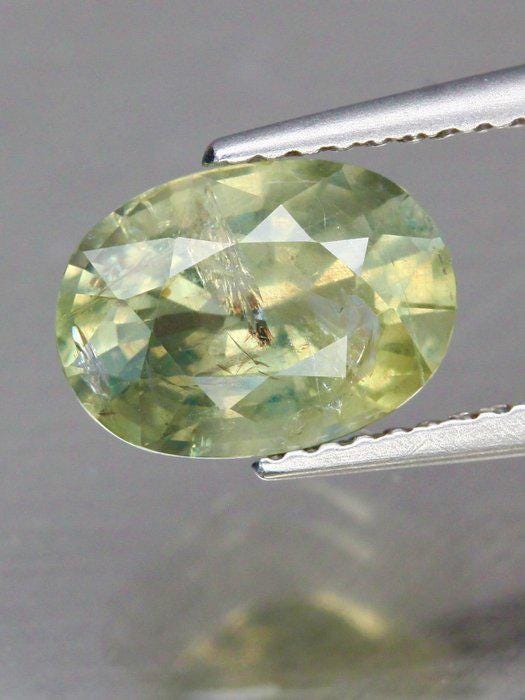 3.00 Ct Natural Color Change Sapphire, Unheated Green Pink Sapphire, Certified Oval Sapphire, Loose Gemstone