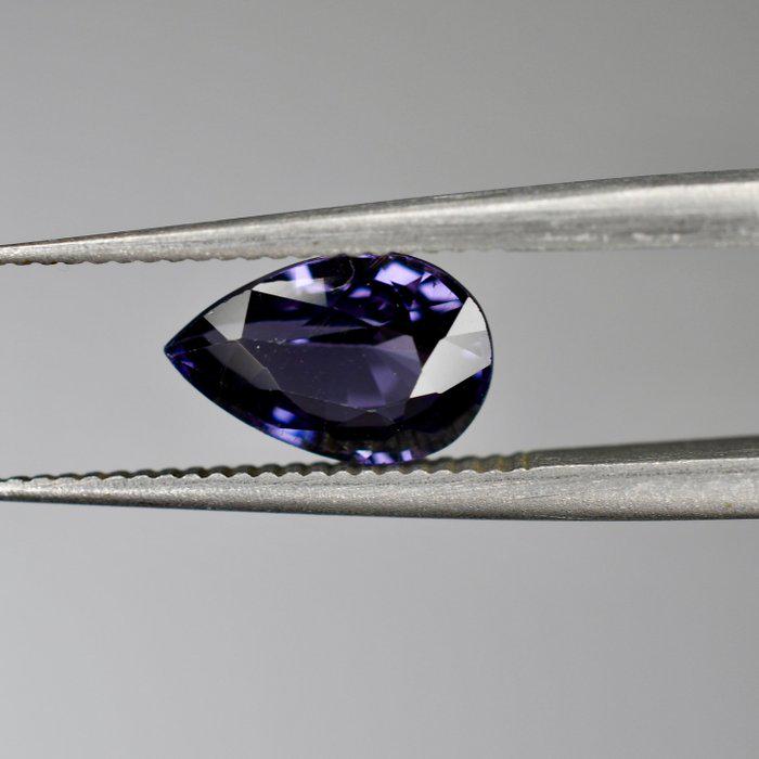1.17 Ct Color Change Spinel | Natural Untreated Spinel | Blue Purple to Pink | Certified Pear Cut Loose Gemstone