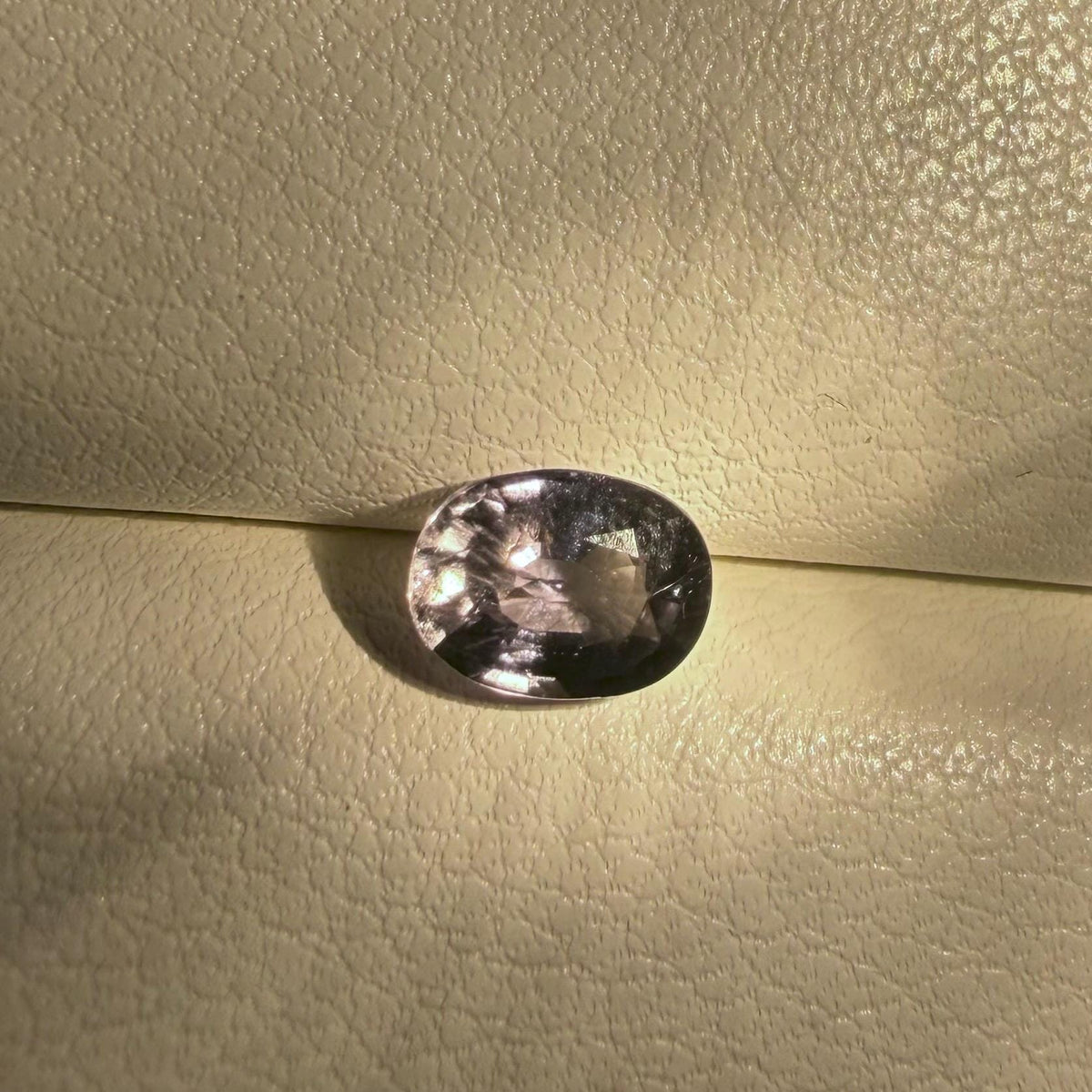 1.10 Ct Natural Parti Color Change Sapphire, Unheated Green Purple Pink Sapphire, Certified Oval Loose Gemstone