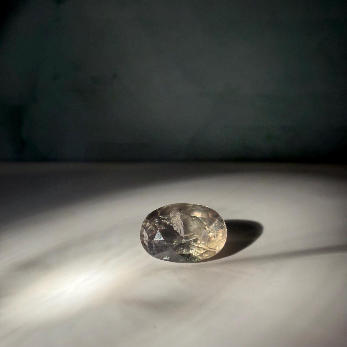 3.00 Ct Natural Color Change Sapphire, Unheated Green Pink Sapphire, Certified Oval Sapphire, Loose Gemstone