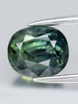 1.55 Ct Parti Sapphire | Blue Green Yellow Sapphire | Certified Natural Sapphire | Oval Loose Gemstone