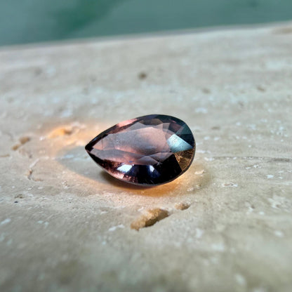 1.17 Ct Color Change Spinel | Natural Untreated Spinel | Blue Purple to Pink | Certified Pear Cut Loose Gemstone