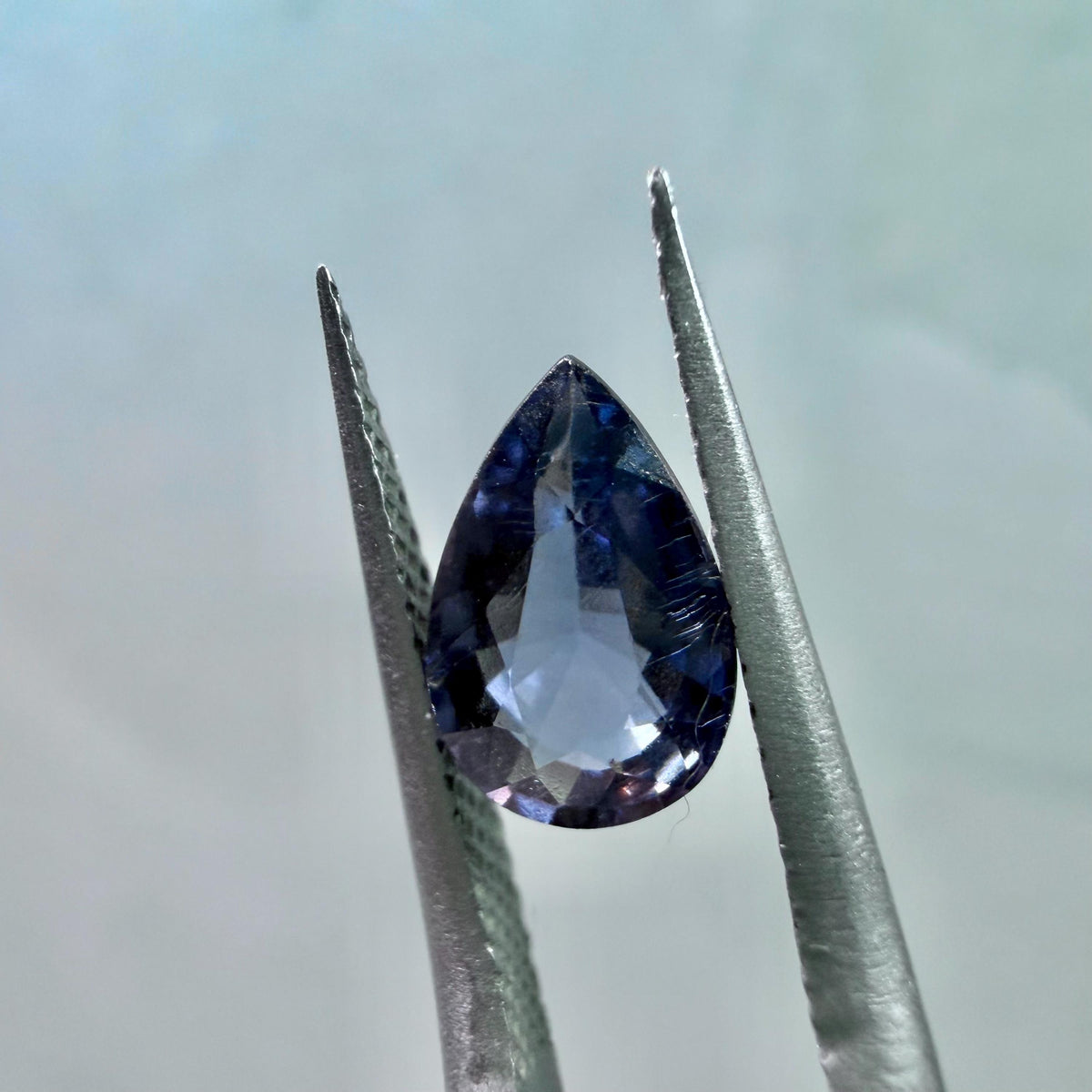 1.17 Ct Color Change Spinel | Natural Untreated Spinel | Blue Purple to Pink | Certified Pear Cut Loose Gemstone