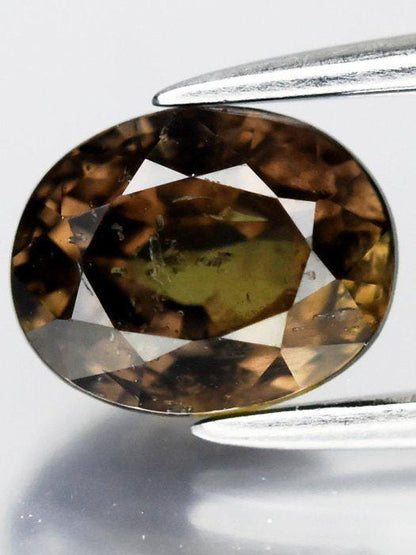 1.15 Ct Natural Color Change Sapphire, Unheated Sapphire, Certified Pink Green Sapphire, Oval Loose Gemstone, Color Changing Sapphire
