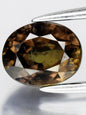 1.15 Ct Natural Color Change Sapphire, Unheated Sapphire, Certified Pink Green Sapphire, Oval Loose Gemstone, Color Changing Sapphire